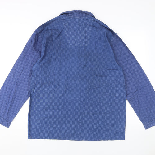 Maine New England Blue Button-Up Shirt M
