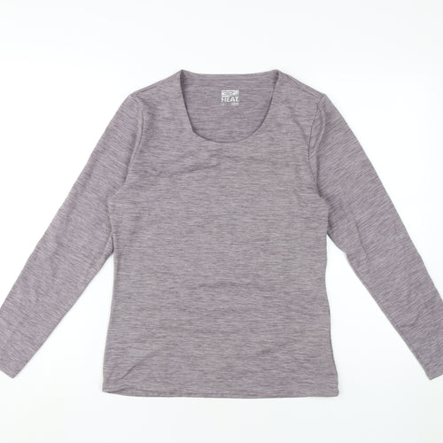 32 Degrees Women's Grey Long Sleeve T-Shirt, M