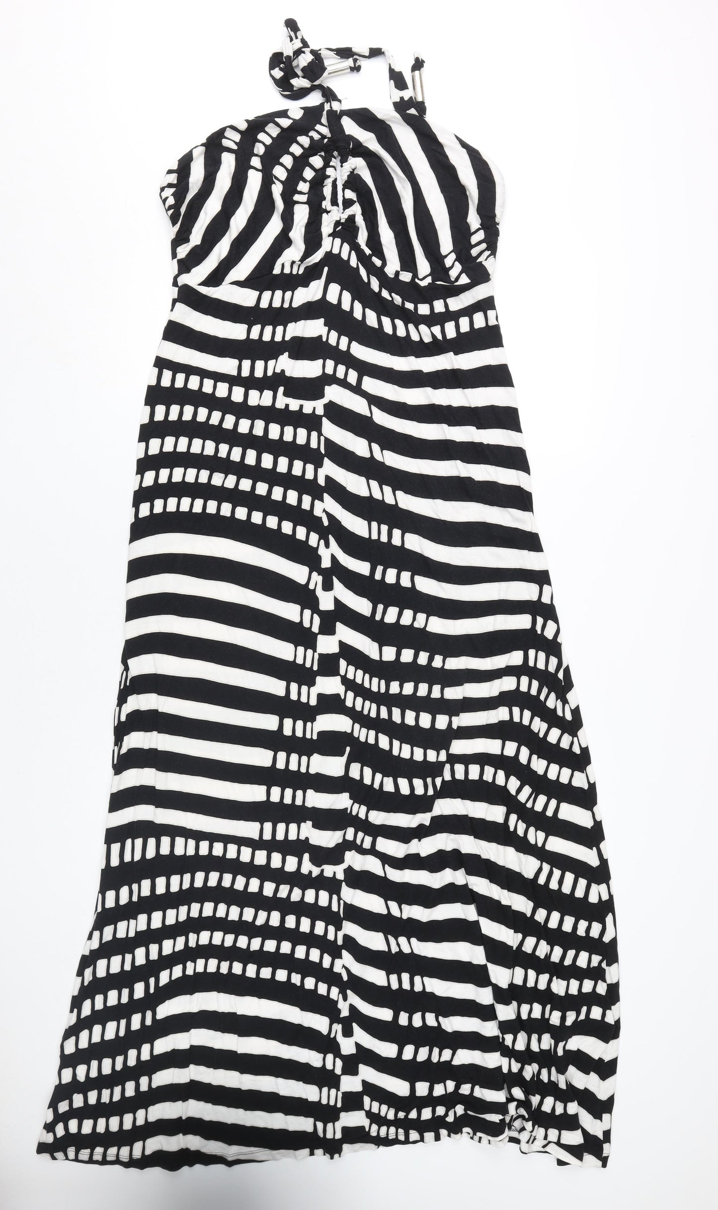 Next Women's Multicoloured Maxi Dress, Size 18, Stripe Pattern