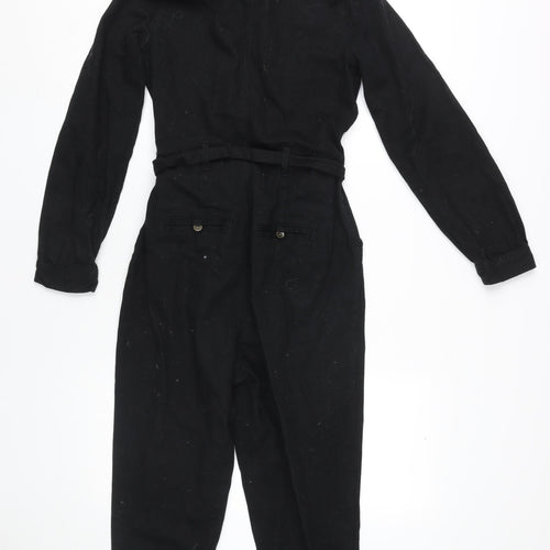 John Lewis Women's Black XS Collared Jumpsuit