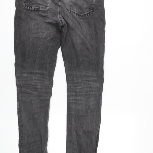 River Island Men's Black Skinny Jeans UK 30R