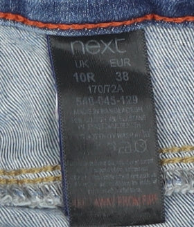 Next Women's Blue Skinny Jeans Size 10 Regular