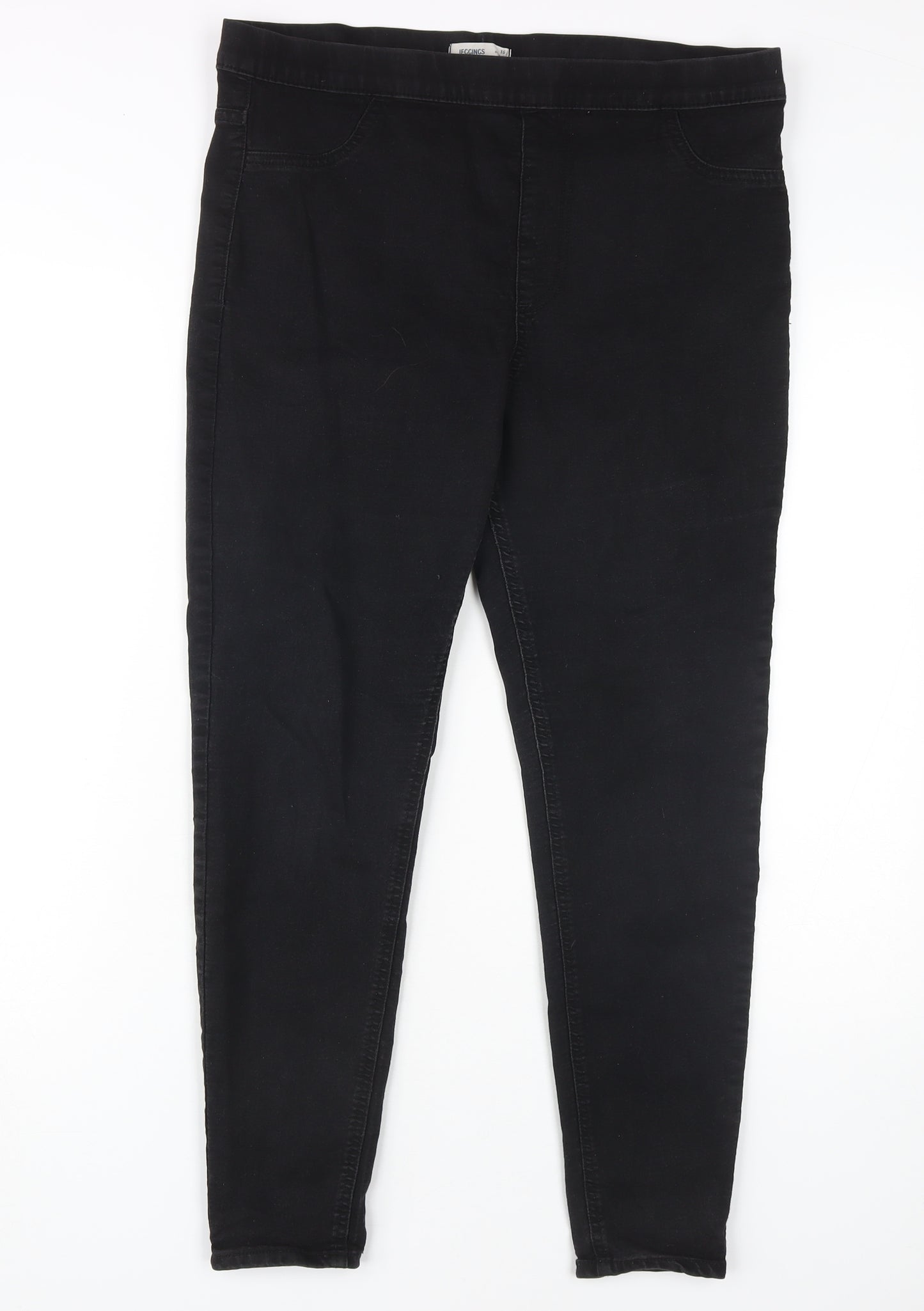 Marks and Spencer Black Skinny Jeans, Women, Size 16