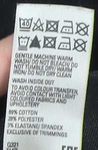 Marks and Spencer Black Skinny Jeans, Women, Size 16