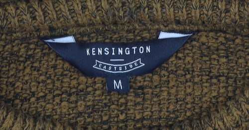 Kensington Eastside Men's Brown Knit Pullover Jumper M