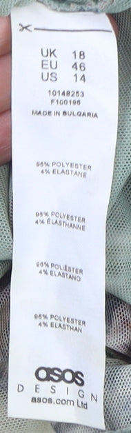 ASOS DESIGN Women's Floral Bodysuit Size 18 - New