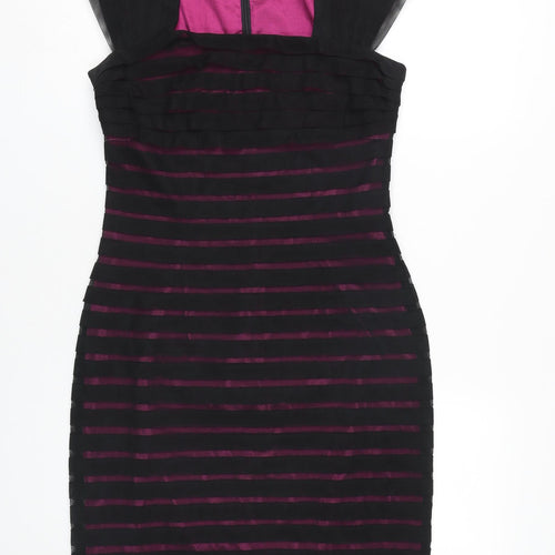 Adrianna Papell Women's Multicoloured Sheath Dress Size 10