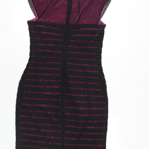 Adrianna Papell Women's Multicoloured Sheath Dress Size 10