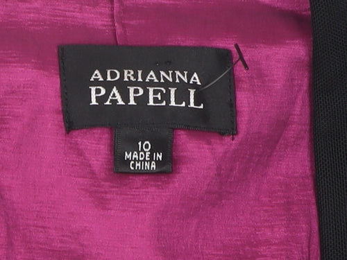 Adrianna Papell Women's Multicoloured Sheath Dress Size 10