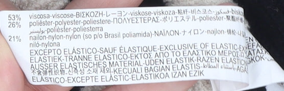 Zara Girls Black Beige Striped Pullover Jumper 13-14 Years