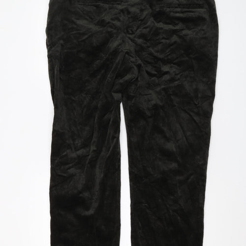 Marks and Spencer Men's Black Corduroy Trousers L