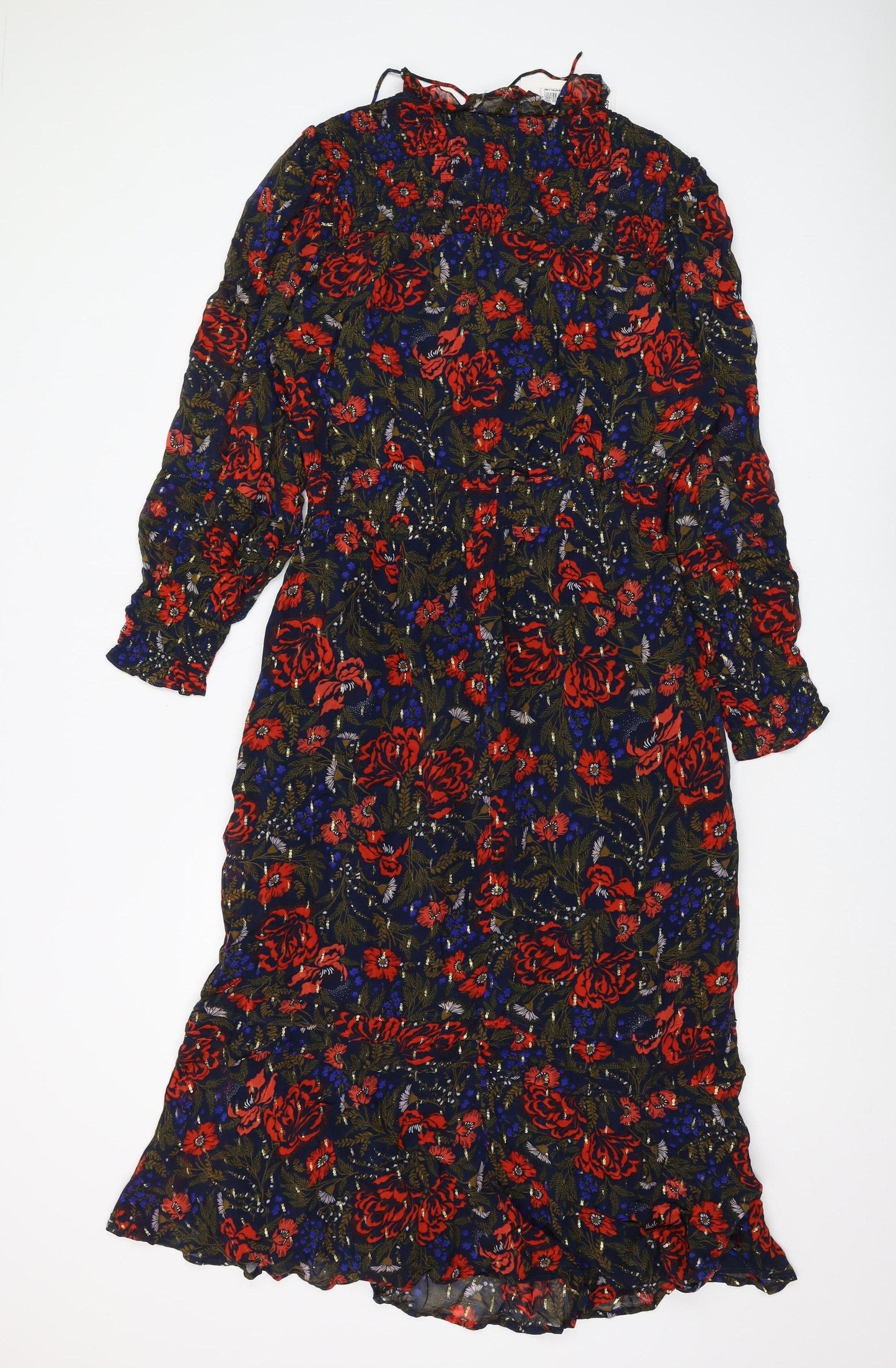 Marks and Spencer Floral Women's Multicoloured Dress Size 10