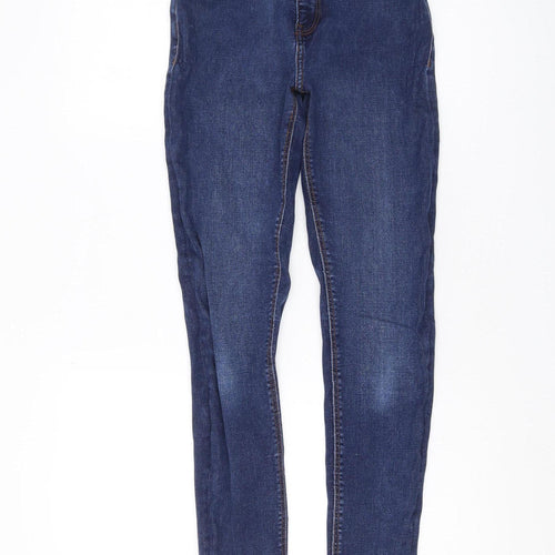 MNG Women's Blue Skinny Jeans Size 10