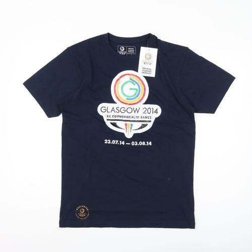 Glasgow 2014 Men's Blue Small Sports T-Shirt