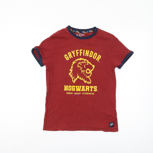Marks and Spencer Boys' Gryffindor T-Shirt 11-12Y Red