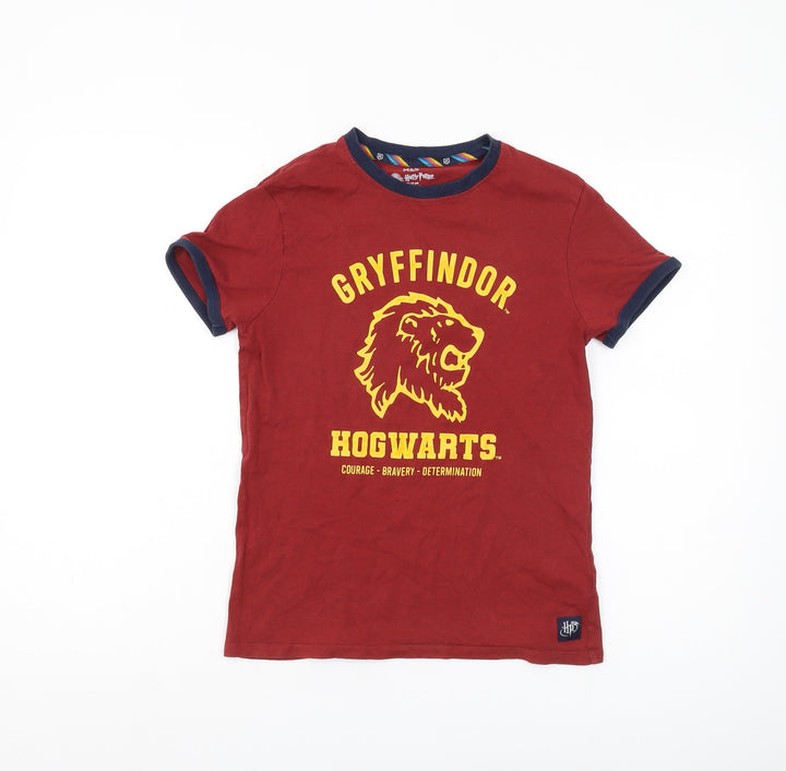 Marks and Spencer Boys' Gryffindor T-Shirt 11-12Y Red