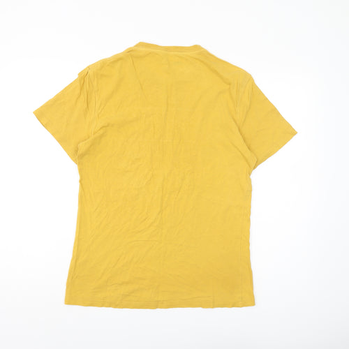 Levi's Men's Yellow Graphic Print T-Shirt M