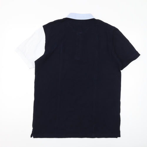 Lacoste Men's Multicoloured Cotton Polo Shirt Size L