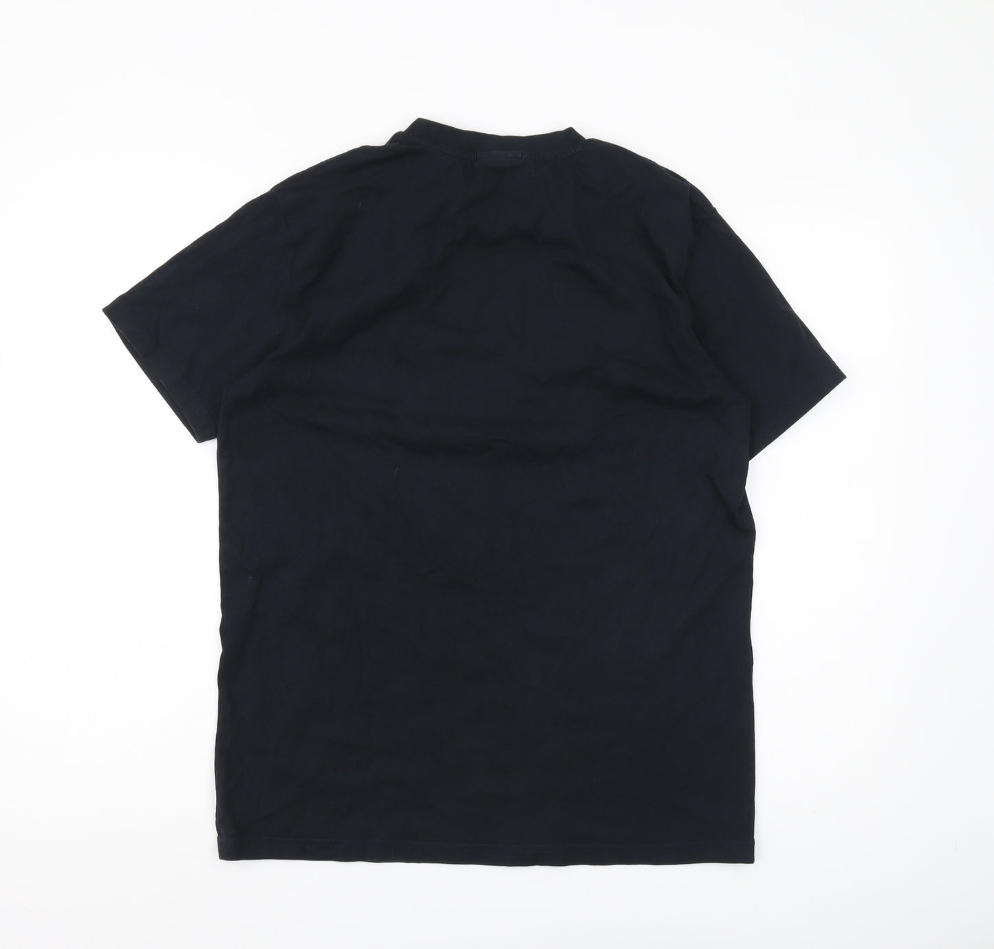 Percival Men's Black Medium Short Sleeve Crew Neck T-Shirt