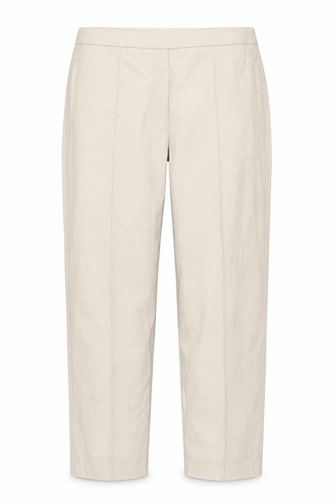Front view of Marks & Spencer Women's Beige Trousers, size 20