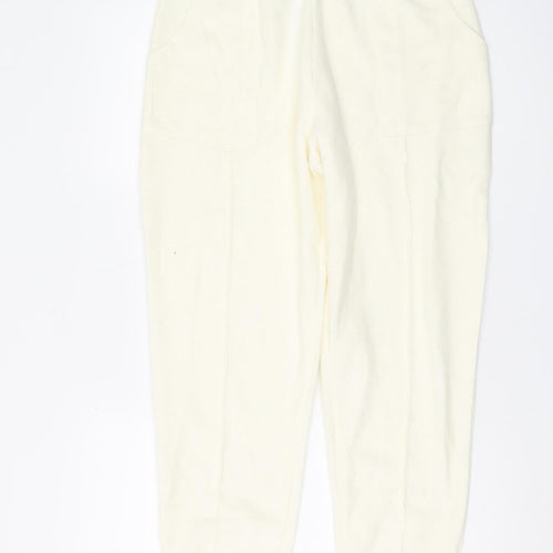 ASOS Women's Ivory Jogger Sweatpants S Casual Knit