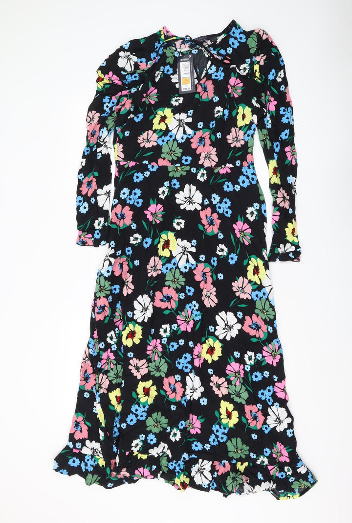 Marks and Spencer Women's Floral Midi Shift Dress