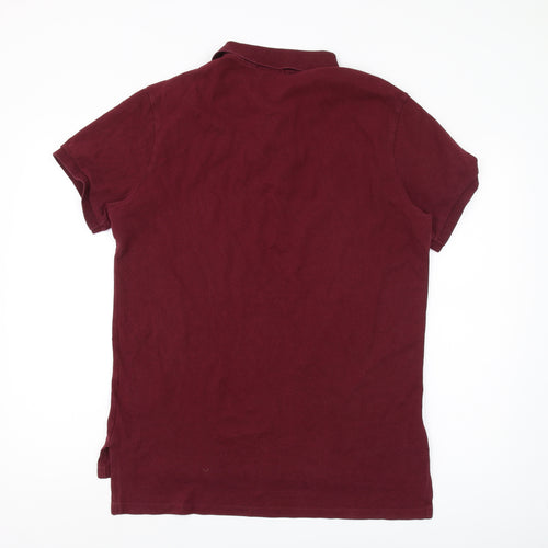 Ralph Lauren Men's Red Polo, L, Classic Fit