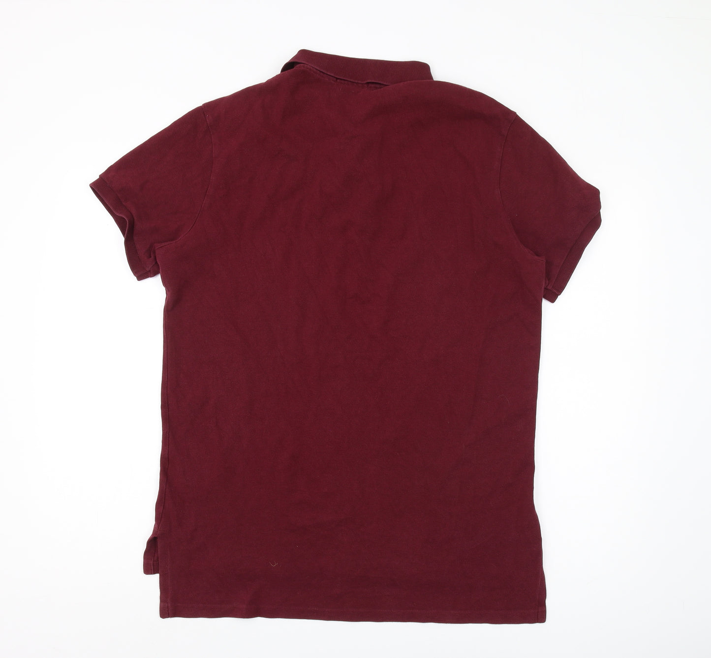 Ralph Lauren Men's Red Polo, L, Classic Fit