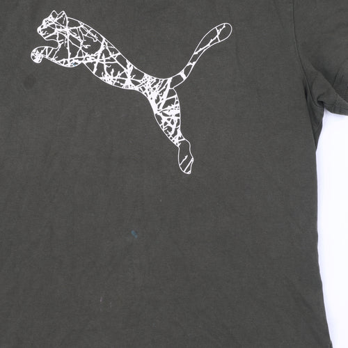 Puma Women's Black T-Shirt Size S Casual Sportswear