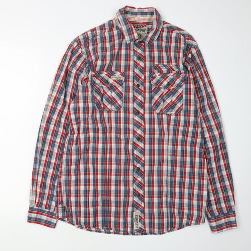 Tokyo Laundry Men's Multicoloured Plaid Shirt M