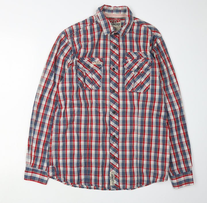 Tokyo Laundry Men's Multicoloured Plaid Shirt M