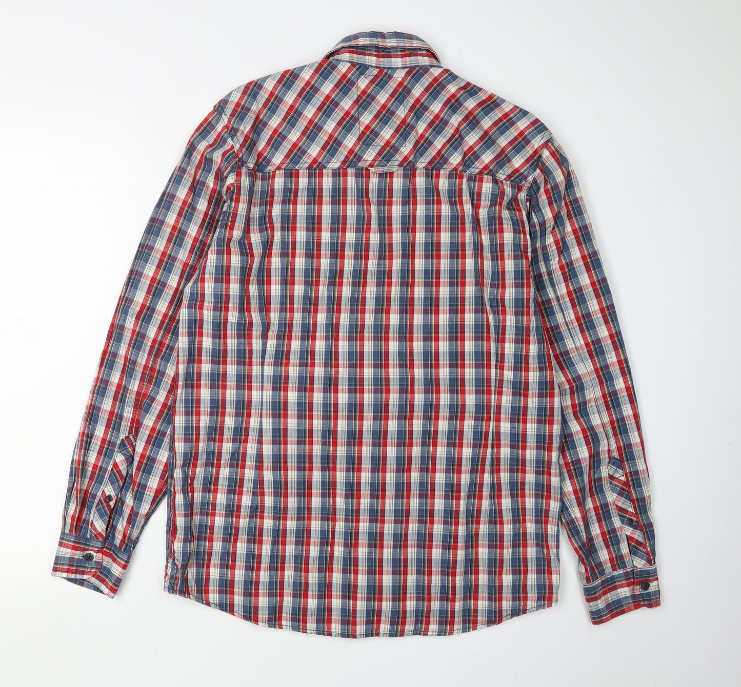 Tokyo Laundry Men's Multicoloured Plaid Shirt M