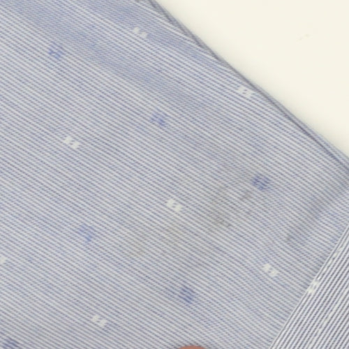 Rocha John Rocha Boys Blue Striped Dress Shirt, 11 Years