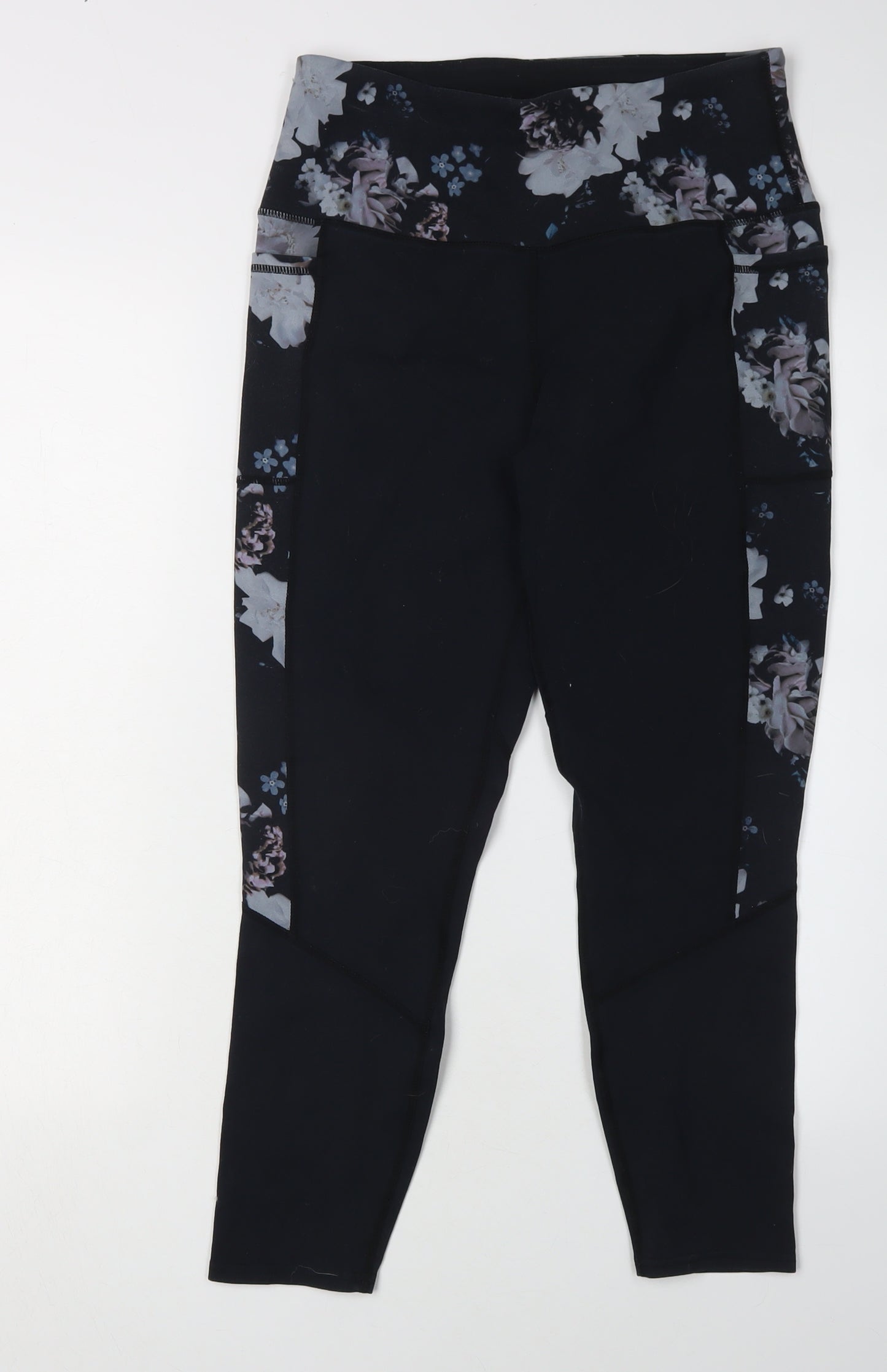 Skechers Women's Floral Ankle Leggings Black M