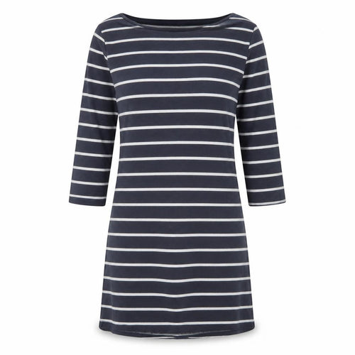Gap Women's Blue Striped T-Shirt Dress M