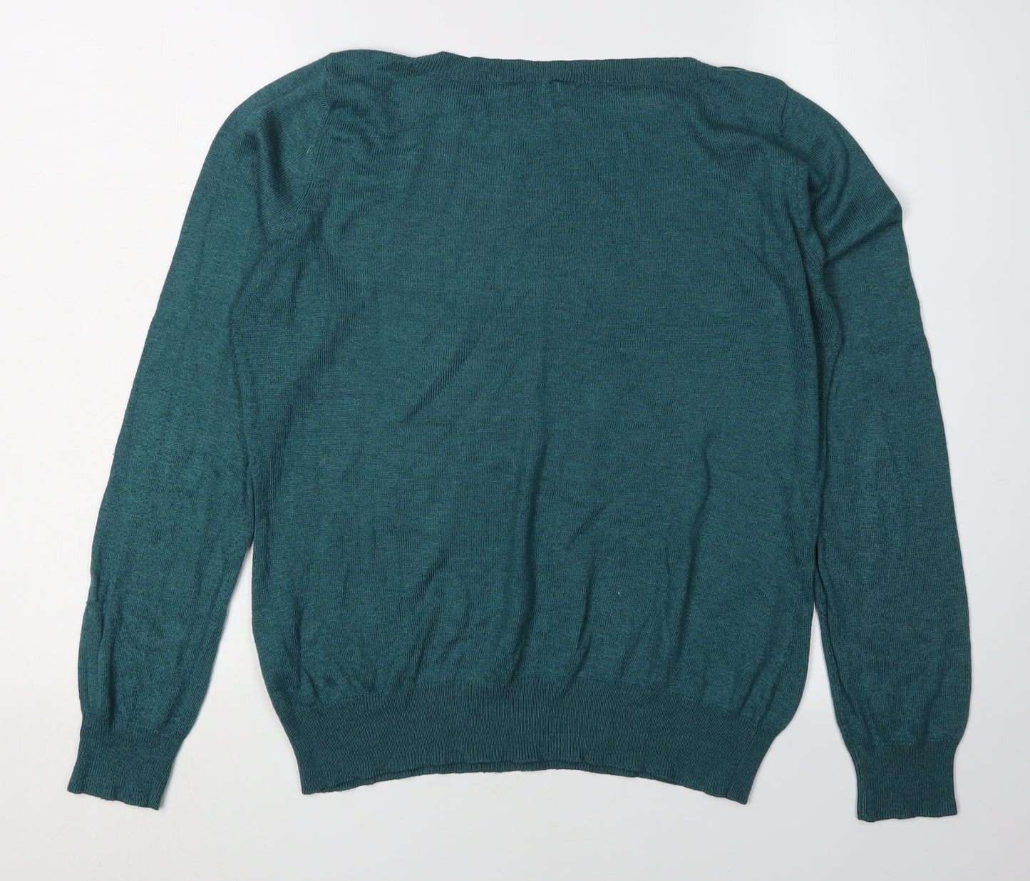 BHS Women's Green Pullover Jumper Size 12