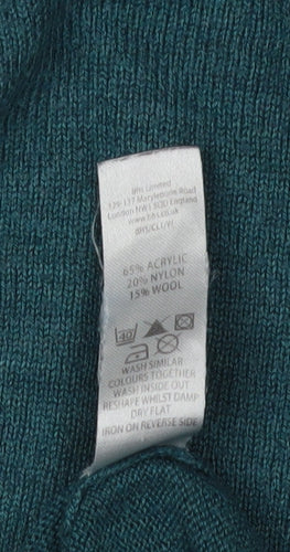 BHS Women's Green Pullover Jumper Size 12