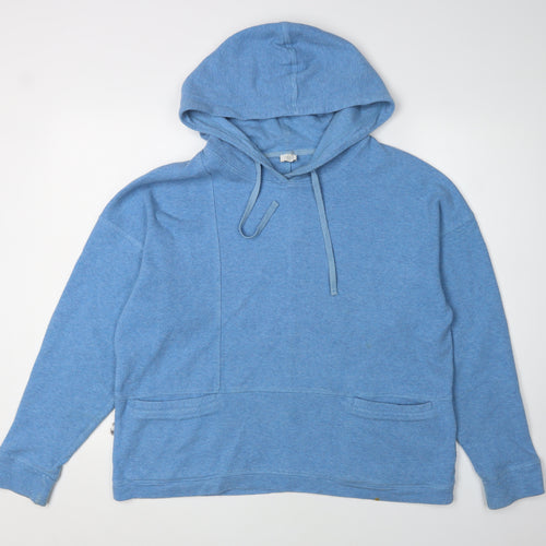 Poetry Women's Blue Hoodie, Size 10, Casual Pullover