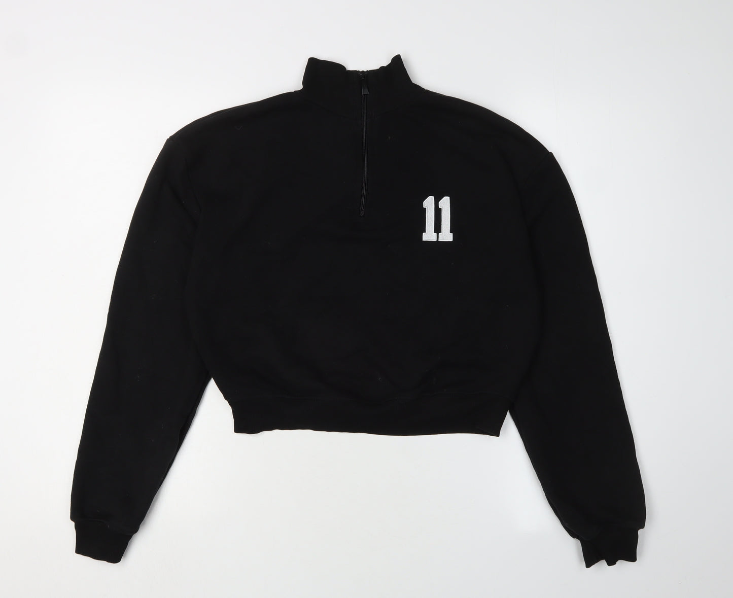 Michelle Keegan Women's Black Pullover Sweatshirt - Size 12