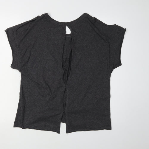 Superdry Women's Black Festival T-Shirt, Size M