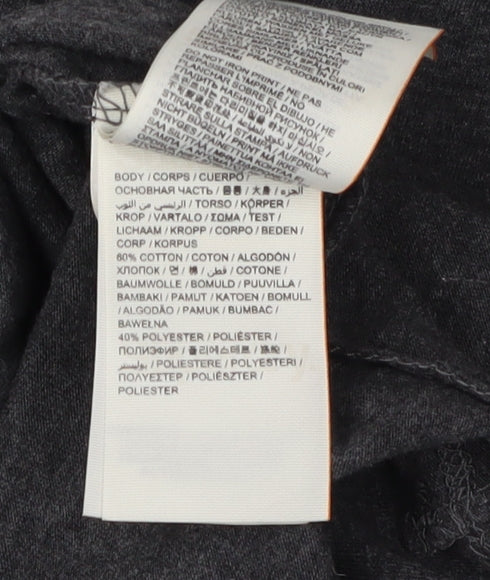 Superdry Women's Black Festival T-Shirt, Size M