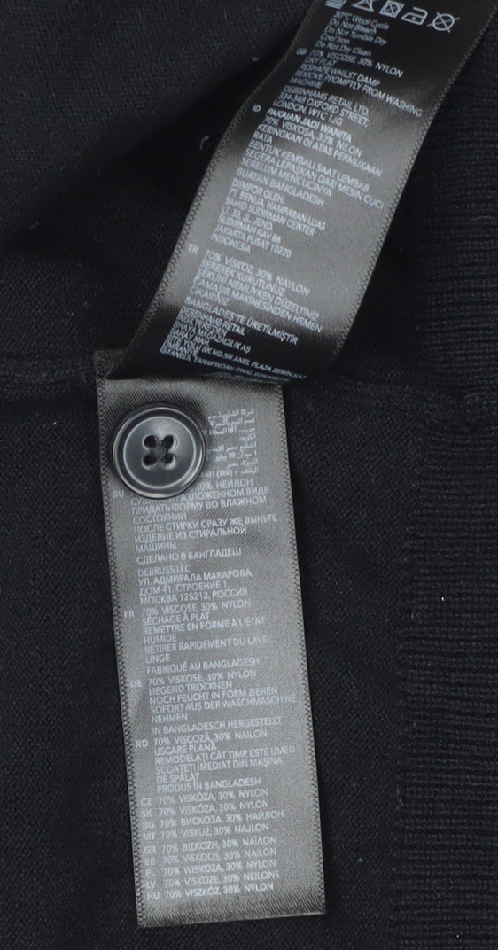 Principles Women's Black Cardigan Size 14