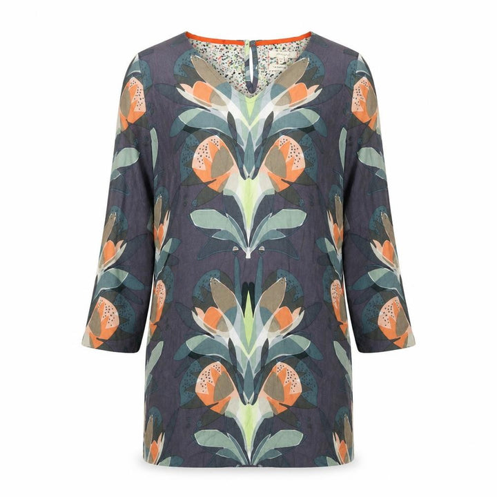 White Stuff Women's Multicoloured Floral Dress Size 8