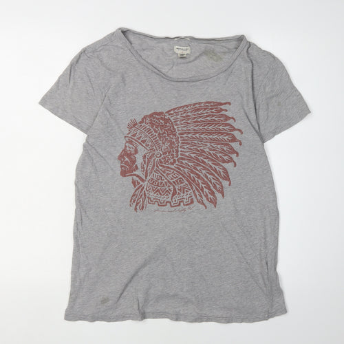 Ralph Lauren Unisex Grey T-Shirt, Size S, Casual Wear