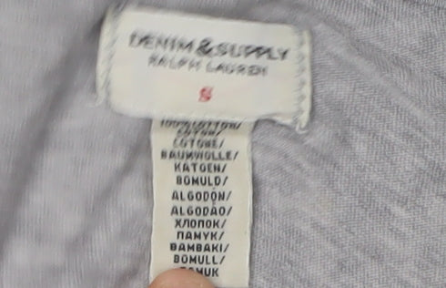 Ralph Lauren Unisex Grey T-Shirt, Size S, Casual Wear