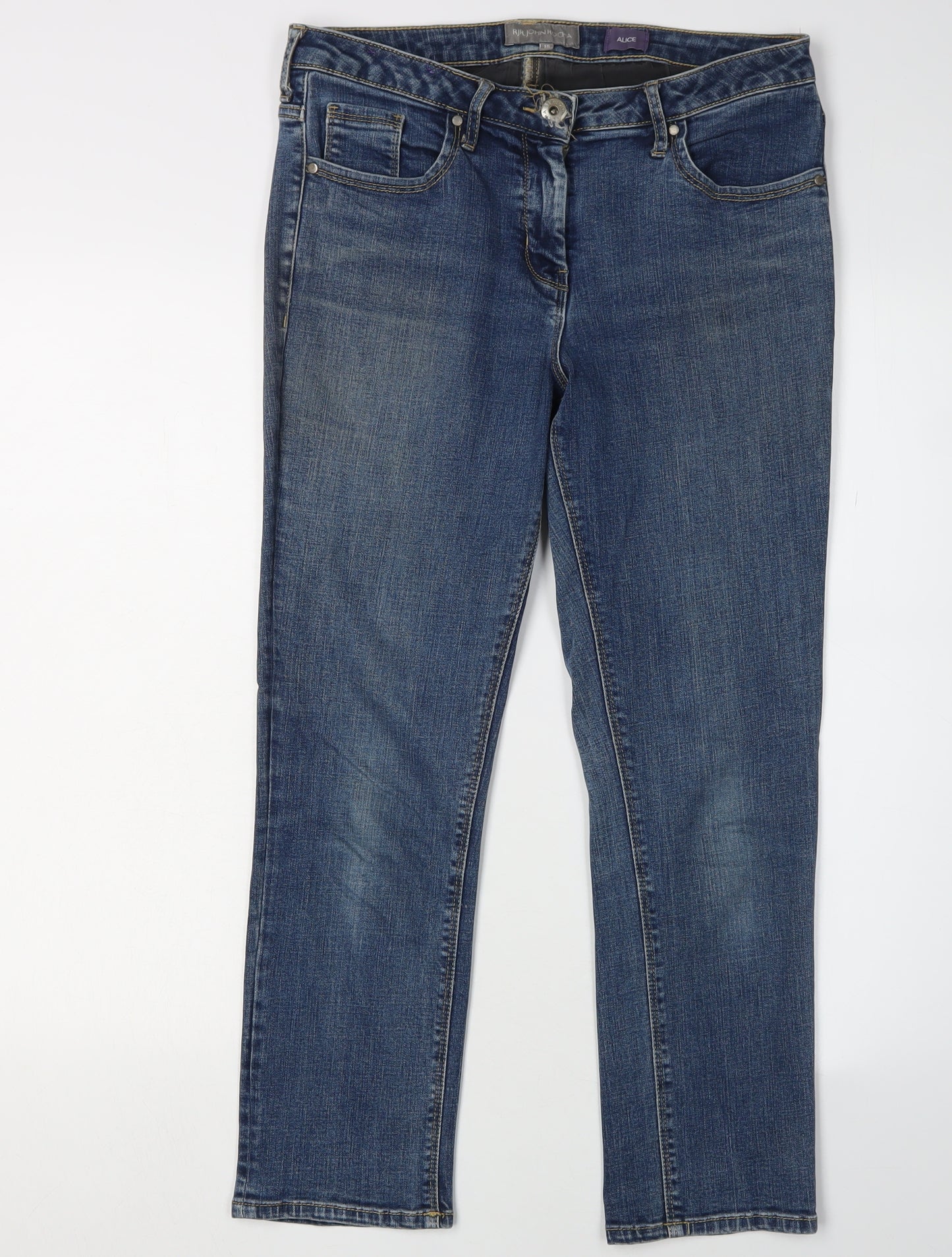 RJR John Rocha Women's Blue Straight Jeans Size 10