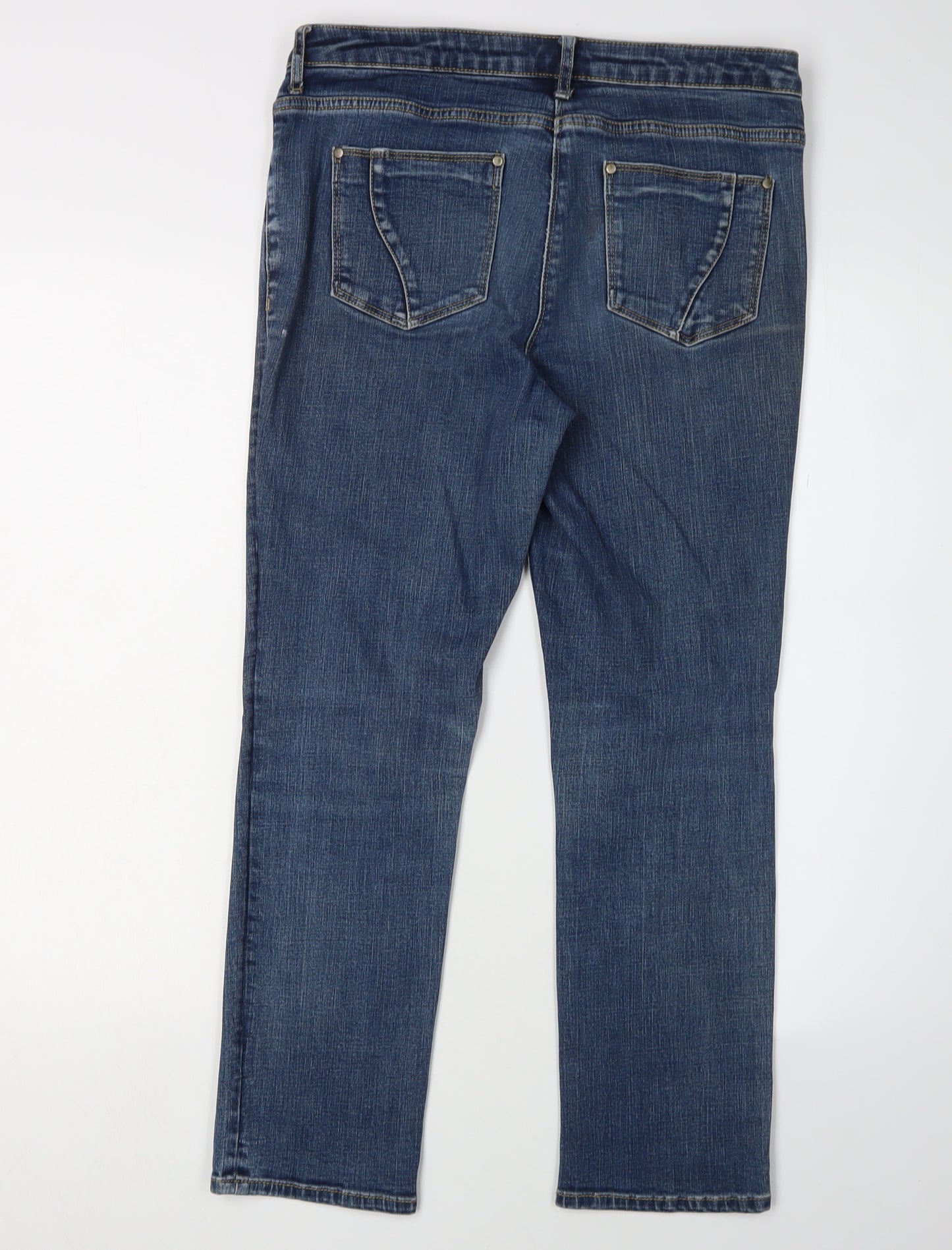 RJR John Rocha Women's Blue Straight Jeans Size 10