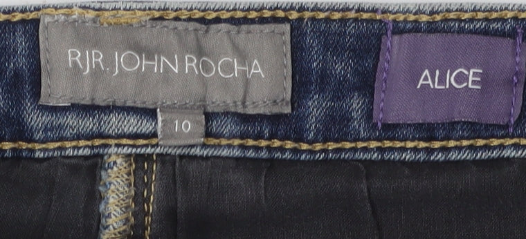 RJR John Rocha Women's Blue Straight Jeans Size 10