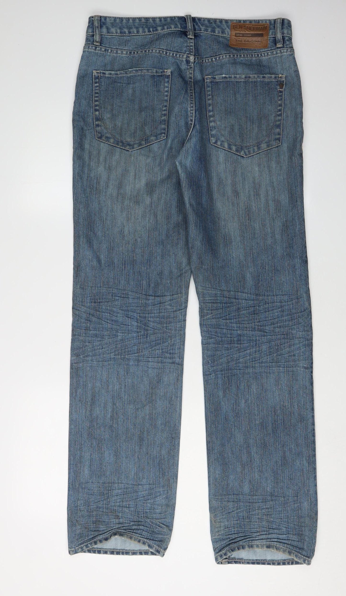 Ben Sherman Men’s Blue Straight Jeans Size 32