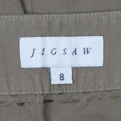 Jigsaw Women's Brown Pencil Skirt Size 8